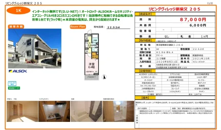 リビングヴィレッジ新柴又 205 205号 0