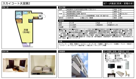 スカイコート大宮第2 1402号 0