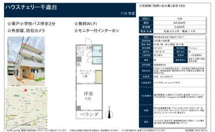 ハウスチェリー千歳台 110号 0
