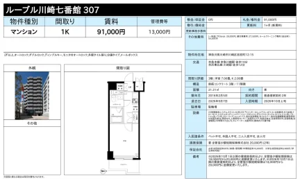 ルーブル川崎七番館 307 307 0