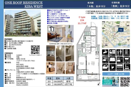 ONE ROOF RESIDENCE 201号 0
