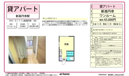 Modern Studio Condo in Umezato 0
