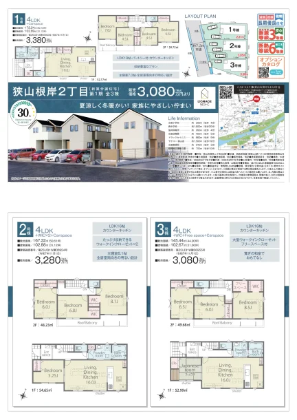 狭山根岸2丁目分譲住宅 0