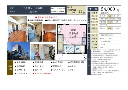 ベルビュー上大岡 103号 0