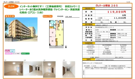 クレドール草加 205号 0