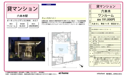 オーキッドレジデンス六本木 0