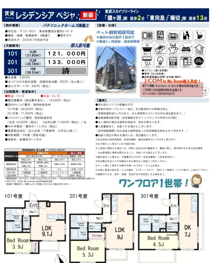 レシデンシアベジャ 101号 0