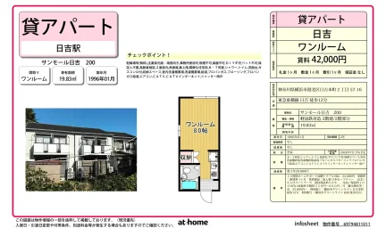 Charming Studio Condo in Hiyoshihoncho 0