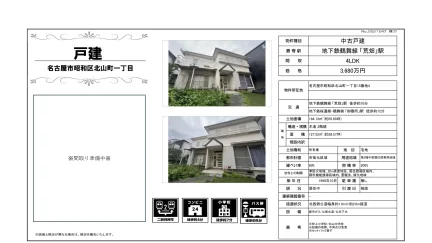 名古屋市昭和区北山町一丁目 0