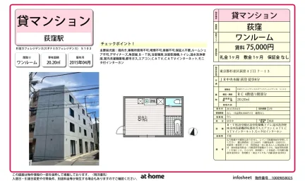 Studio Condo in Minamiogikubo 0