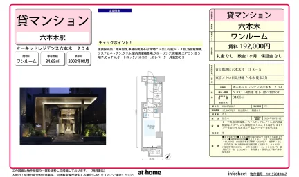 オーキッドレジデンス六本木 0