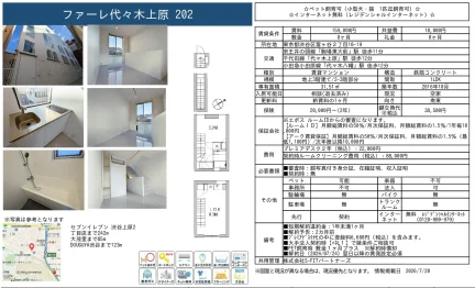 ファーレ代々木上原 202 202号 0
