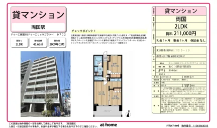 ドゥーエ両国II 0702 0702号 0