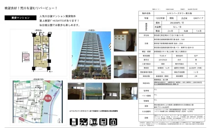 ルネリバーズタワー東大島 1203号 0