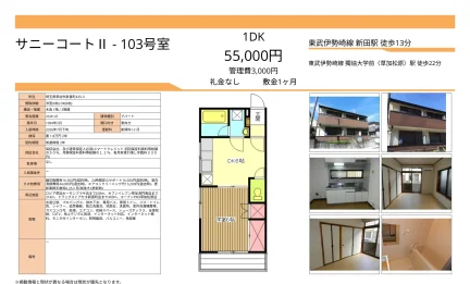 サニーコートⅡ 103号 0