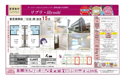 リブリ日吉 301号 0