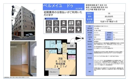 ベルメイユ ドゥ 303号 0