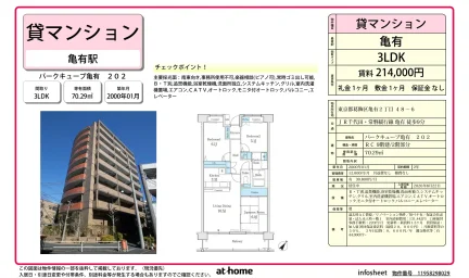 パークキューブ亀有 0