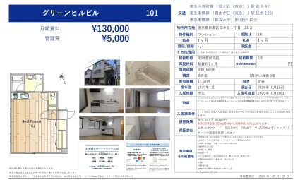 グリーンヒルビル 101号 0