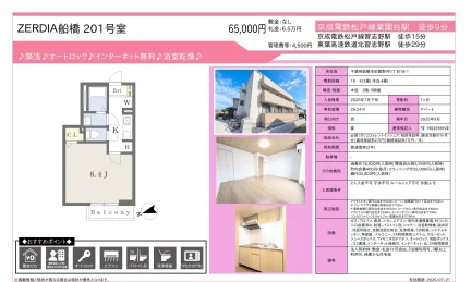 ZERDIA 船橋201号室 201号 0