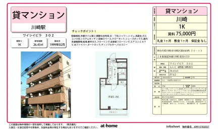 ワイシイビラ 302 302号 0