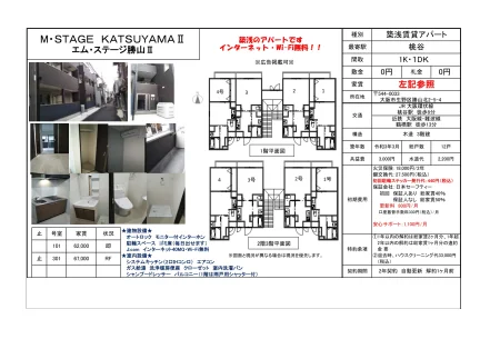 Modern 1-Bedroom Condo in Katsuyamakita 0