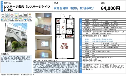 レステージ敬和 102 0