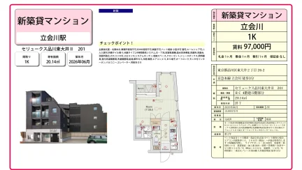 セリュークス品川東大井Ⅱ 201 201号 0