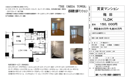 ザ・梅田タワー 10号 0