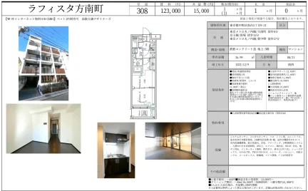 ラフィスタ方南町 308号 0