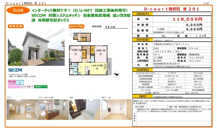 セジュールウィット 201号 0
