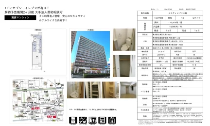 エスティメゾン大島 1027号 0
