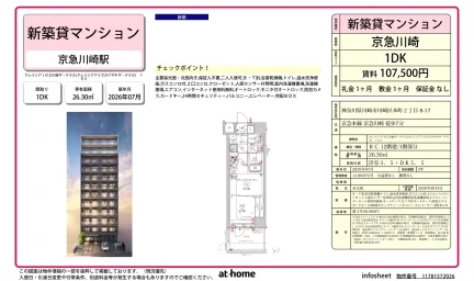 クレイシアIDZ川崎ザ・テラス 0