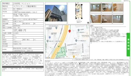 スプランディッド難波VESTII 901号 0