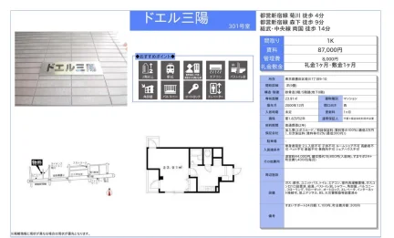 ドエル三陽 301号室 0