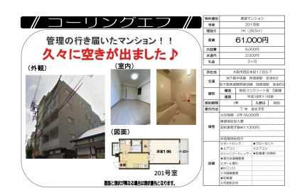 コーリングエフ 201号 0