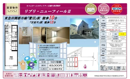 リブリニューフィールⅡI 101号 0