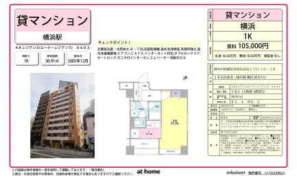 AKレジデンス 0403号 0
