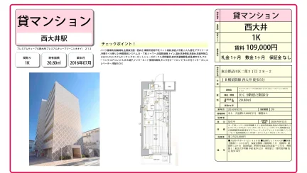 プレミアムキューブG西大井 212号 0