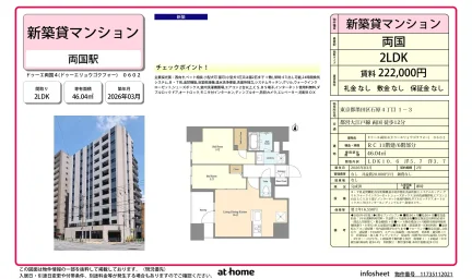 Brand New 2LDK Condo in Ishiwara 0