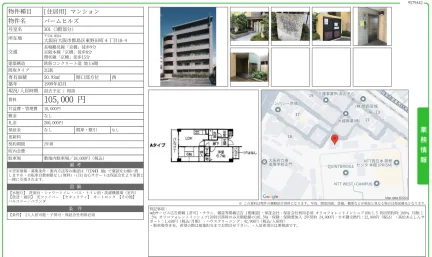 パームヒルズ 301号 0