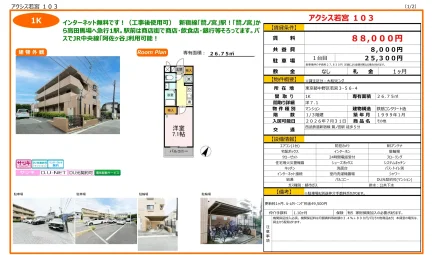 アクシス若宮103 103号 0