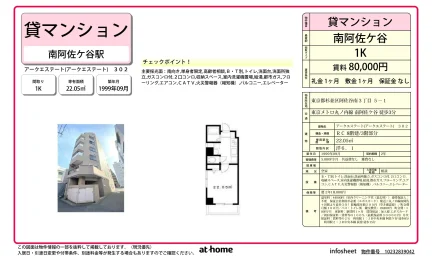 Studio Condo Near Station in Asagayaminami 0