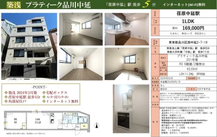 プラティーク品川中延 201号 0