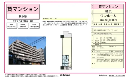 モンテベルデ横浜 312 312 0
