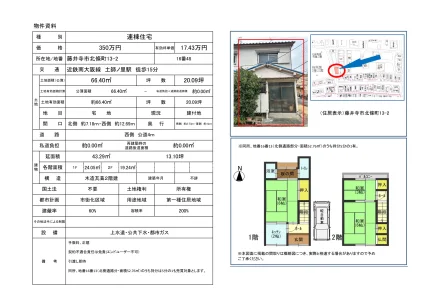 3-Bedroom House in Hojocho 0