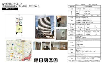 レジディア新大阪 1307号 0