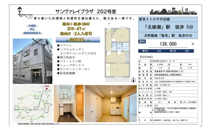 サンヴァレイプラザ 202号 0