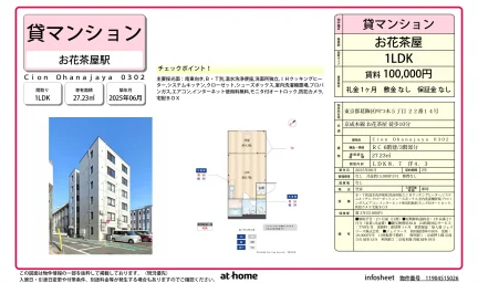 Brand New 1LDK Condo in Higashiyotsugi 0