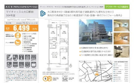 マイキャッスル大口駅前 504号 0